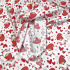 Vánoční bavlněná látka, metráž, šíře 160 cm, Mikuláše Červení na Bílém