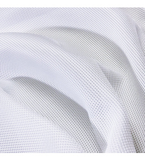 3D Síťovina pletená Bílá