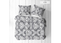 Bavlněné povlečení na zip, barva Šedá, 140x200 cm