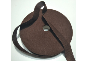 Lemovací proužek PES 25 mm barva hnědá