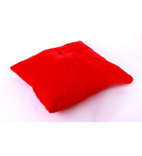 Povlak na polštář mikroplyš UNI, varianta ČERVENÁ, 40X40cm