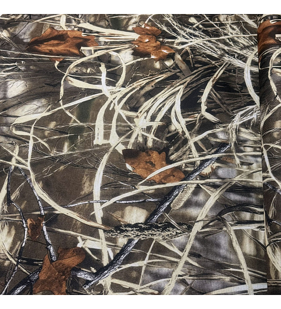 Nepromokavá látka Kodura PVC zátěr 600D, 360 g/m², šíře 150 cm, podzim žlutý