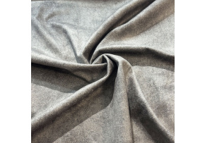 Velurová potahová látka, Infinity, Stříbrná