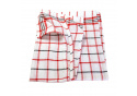 Torchon de cuisine Carreau Rouge, 65x48 cm