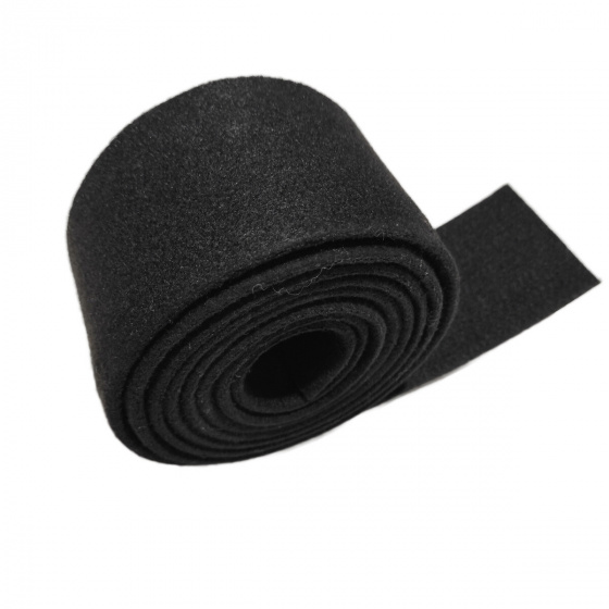 Filс technicky barva černá pásek 100 cm x 5 cm, 750 gr
