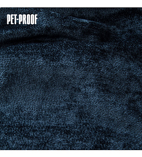 Potahová látka Aphrodite Deep Blue pro nábytek, metráž - Pet Proof