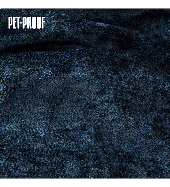 Potahová látka Aphrodite Deep Blue pro nábytek, metráž - Pet Proof