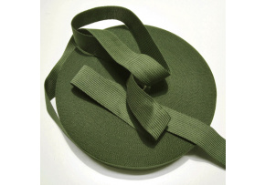 Lemovací proužek PES 15 mm barva khaki