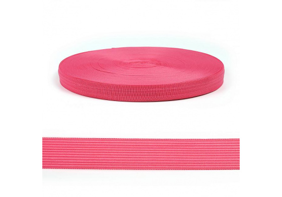 Lemovací proužek  PES 20 mm  barva neo růžová