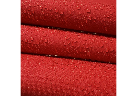 Ultra - Nepromokavá látka s vysokou odolností proti UV/WR záření, Červená