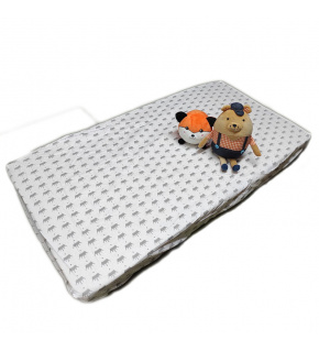 Prostěradlo do postýlky bavlněné na gumu 120x60 cm