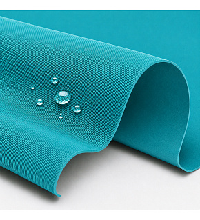 Nepromokavá látka Kodura PVC zátěr 600D, 360 g/m², šíře 150 cm, tyrkysová