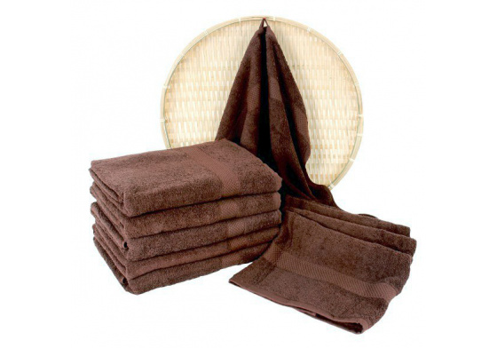 Darsi froté ručník 50x100 cm, barva čokoláda