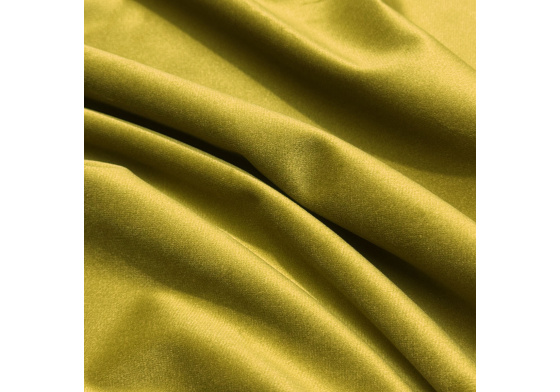 Velurová potahová látka, Velluto, Jantarově Zelená