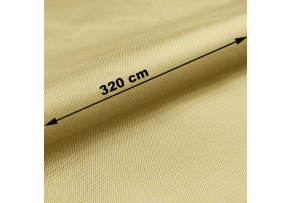 Nepromokavá látka Oxford WR Teflon, šíře 320 cm, Béžová