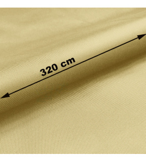 Vodu odpuzující oxfordová látka s teflonovou úpravou, 165 g/m², šíře 320 cm, beige