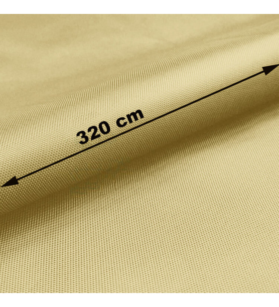 Vodu odpuzující oxfordová látka s teflonovou úpravou, 165 g/m², šíře 320 cm, beige