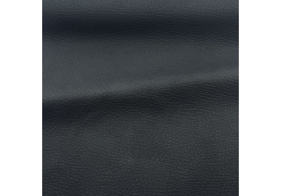 Eco-leather Largo Black, upholstery fabric on a backing, coarse, by the meter