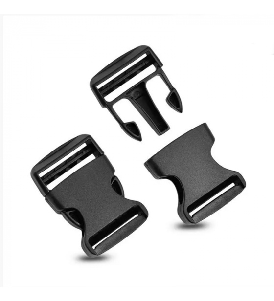 Spona plastová 25 mm černá