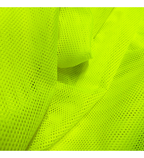 Síť polyesterová, Síťovina pro oděvů Žlutá 2mm x 2mm