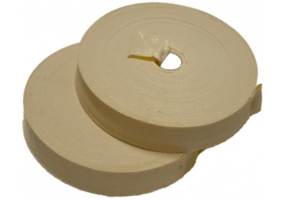 Lemovací proužek  PES 15 mm  barva béžová