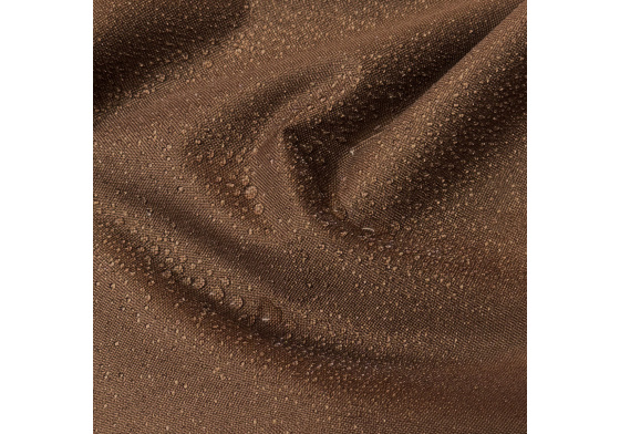 Vodu odpuzující látky, Oxford, šíře 160 cm, Hnědá