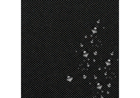 Vodu odpuzující látky 160 cm Oxford ČERNÁ 01