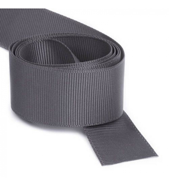 Rypsová stuha, barva Grafitová, 30 mm balení 50 m
