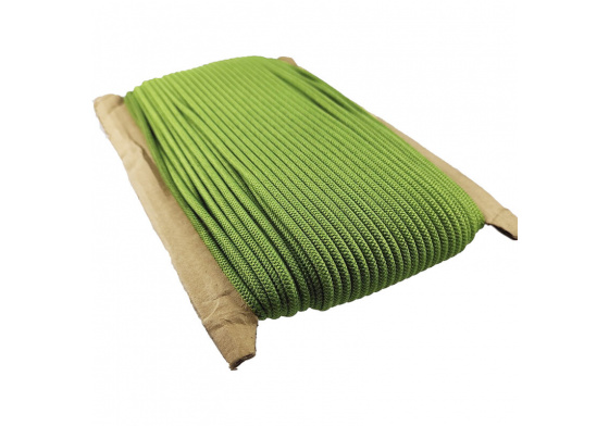 Kulatá guma barevná, 3 mm, 50 m barva zelená