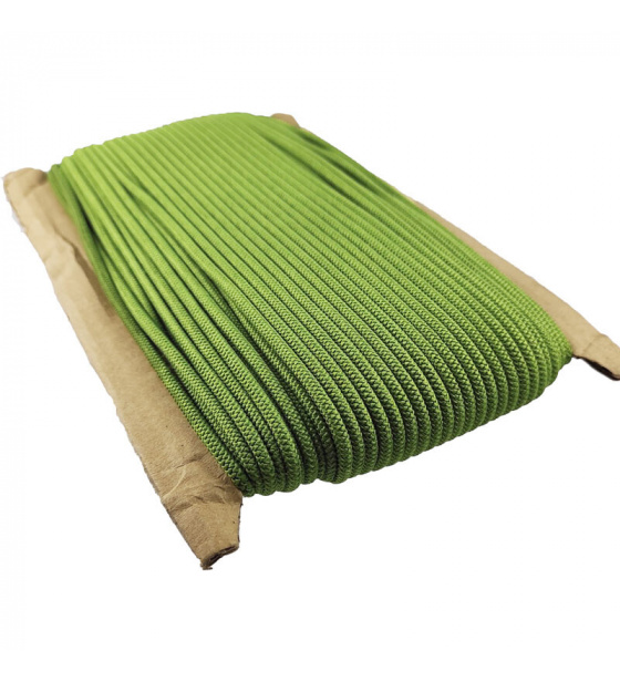 Kulatá guma barevná, 3 mm, 50 m barva zelená