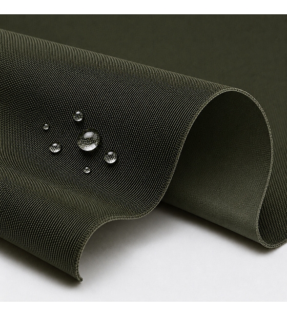 Nepromokavá látka Kodura PVC zátěr 600D, 360 g/m², šíře 150 cm, khaki
