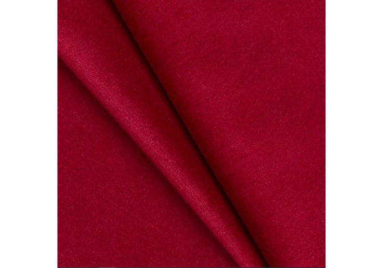 Velurová potahová látka Velluto 7 Dk. Red