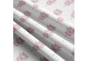 Bavlněná látka, metráž. Malenka na Bílém 90 cm