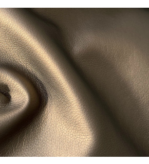 Ekokůže SOFT koženka v metráži, 380 g/m², šíře 145 cm, hnědá, glazovaná