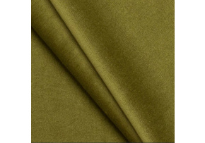 Velurová potahová látka, Velluto, Olivová