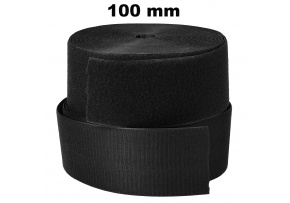 Pásek na suchý zip našívací Háček a Smyčka set, barva Černá 100 mm x 25 bm Pásek na suchý zip našívací Háček a Smyčka set, barva Černá 100 mm x 25 bm