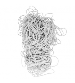 Kulatá pruženka bílá 3 mm