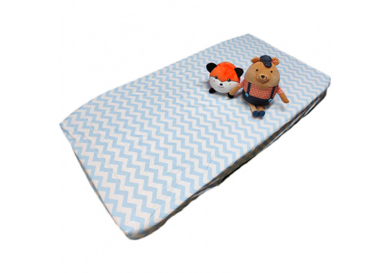 Prostěradlo do postýlky bavlněné na gumu 120x60 cm