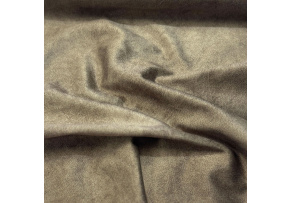 Velurová potahová látka Salvador Brown pro nábytek, metráž - Pet Proof