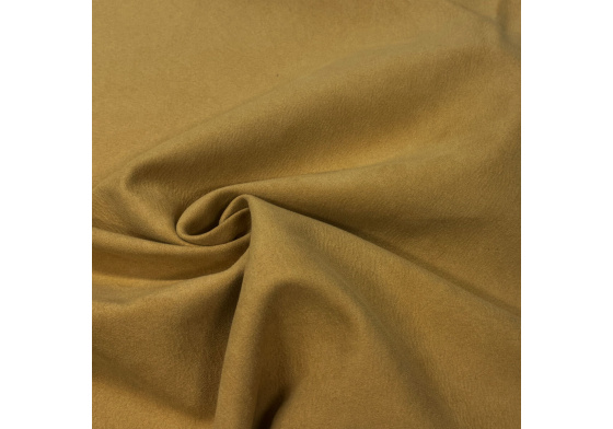 Eco-leather Diva Mustard, water-repellent upholstery fabric, by the meter