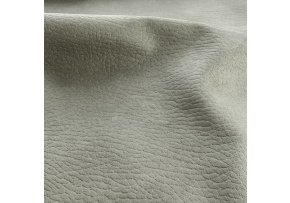 Ekokůže Largo Light Grey, potahová látka na podkladě, hrubá, metráž