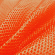 3D SÍŤOVINA PLETENÁ barva pomerančová D523