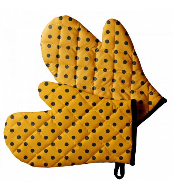 Sada kuchyňských chňapek, Puntík Žlutý