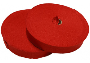 Lemovací proužek PES 30 mm barva červená