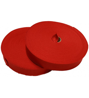 Lemovací proužek PES 30 mm barva červená