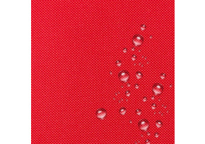 Vodu odpuzující látky, Oxford, šíře 160 cm, Červená