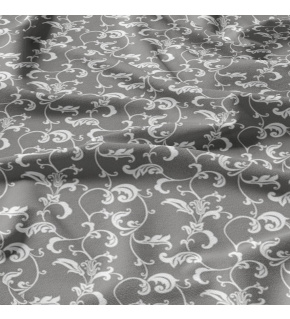 Dětská bavlněná látka metráž Oriental na Šedém