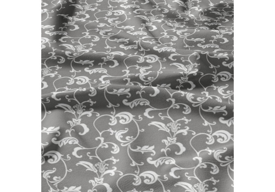 Dětská bavlněná látka metráž Oriental na Šedém