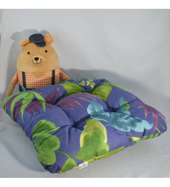 SEDÁK džungle na černém 38X38