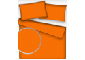 Jednobarevná bavlněná látka barva pomeranč 14